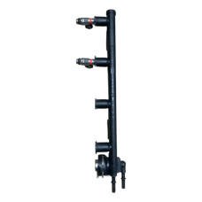 Flauta Do Bico Injetor Ford Ka/fiesta 2n1u9d280db Preto