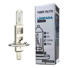 Par 2 Lampada H1 12v 55wats Comum Halogena Milha Principal