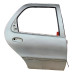 Porta Traseira Direita Fiat Palio 96/01 Traseira Direito Prateado