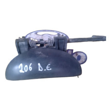 Maçaneta Externa Peugeot 206 Dianteiro Esquerdo  Preto