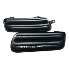 Par De Grade Moldura Farol De Milha Honda City L3 Preto Preto Ambos Lados