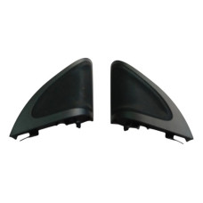 Par De Acabamento Retrovisor Mercedes Benz Gla 2000l Preto