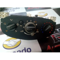 Comando Botão Ar Condicionado 227314000000 Sandero 2015 Preto