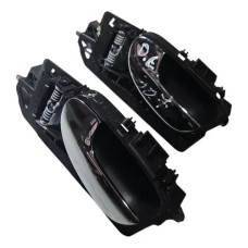 Maçaneta Interna Diant/tras Esquerda Peugeot 307 2005 Preto