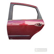 Porta Traseira Esquerda Fiat Linea 2011 Traseira Esquerdo Vermelha