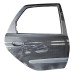 Porta Traseira Direita Renault Scenic 06 Traseira Direita Preto