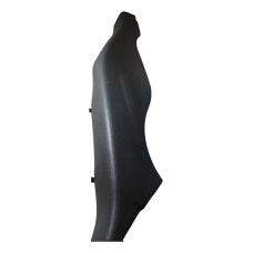 Moldura Coluna Branco Traseira Direita Renault Fluence  Preto