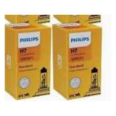 Kit 10 Lampadas H7 12v 55w Philips Standard