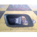 Moldura Maçaneta Interna Esquerda Fiat Siena 735345490 Preto Traseira