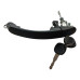 Maçaneta Externa Ambos Lados Diant C/chave Vw Gol G3/g4 Preto Dianteira