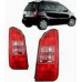 Par Lanterna Fiat Idea  2005 A 2010 Grade Vermelha Ambos Lados Vermelho