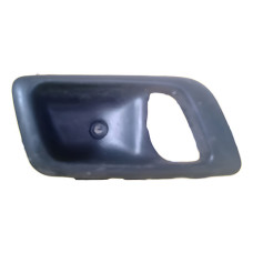 Moldura Maçaneta Interna Esquerda Fiat Siena 735345490 Preto Traseira