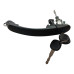 Maçaneta Externa Ambos Lados Diant C/chave Vw Gol G3/g4 Preto Dianteira