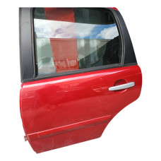 Porta Traseira Esquerda Citroën C3 Traseira Esquerdo Vermelho