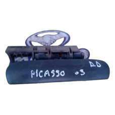 Maçaneta Externa Citroen Picasso 03 Dianteiro Direito Usado Preto