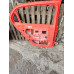 Porta Traseira Esquerda Vw Gol G7 G8 19/24 Traseira Esquerdo Vermelho
