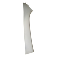 Moldura Coluna Porta Dianteira Esquerda Renault Fluence  Cinza