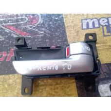 Maçaneta Interna Kia Sorento Traseiro Direito Usado Preto Traseira