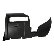 Moldura Inferior Painel Caixa Fusível Renault Fluence Preto Liso