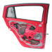 Porta Traseira Esquerda Fiat Bravo 2011 A 2016 Traseira Esquerdo Vermelho