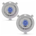 Kit Lâmpada Philips Crystal Vision Ultra H4 55w-12v 4300