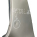 Porta Traseira Esquerda Peugeot 206 2008 Detahe  Prateado Traseira Esquerdo Prateado