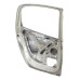 Porta Traseira Esquerda Peugeot 206 2008 Detahe  Prateado Traseira Esquerdo Prateado