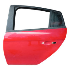 Porta Traseira Esquerda Fiat Bravo 2011 A 2016 Traseira Esquerdo Vermelho