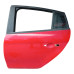 Porta Traseira Esquerda Fiat Bravo 2011 A 2016 Traseira Esquerdo Vermelho