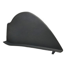Acabamento Moldura Lateral Painel Citroen C3 2003 A 2012 Preto Liso