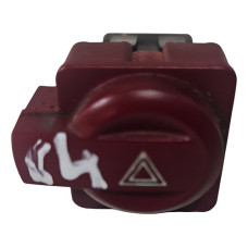 Botao Pisca Alerta Citroën C4 Pallas Vermelho