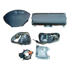 Kit Airbag Completo Sandero/scenic Cinto,módulo,bolsaairbag Prateado