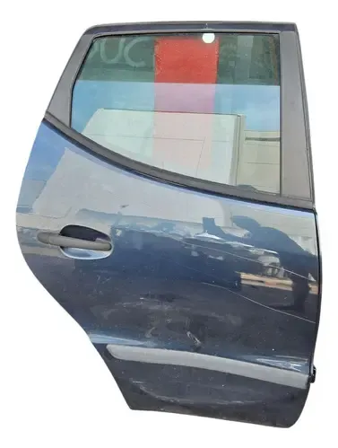 Porta Traseira Direita Completa Mercedes Classe A 01/06 Traseira Direito Azul
