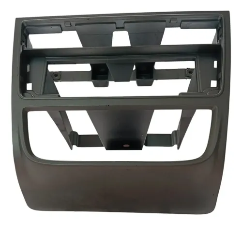 Moldura Painel Central Rádio Volkswagen Golsaveiro 5u0858061 Prateado