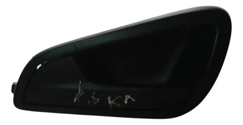 Maçaneta Interna Traseira Esquerda Fordka E3b5a22601 Preto Traseira