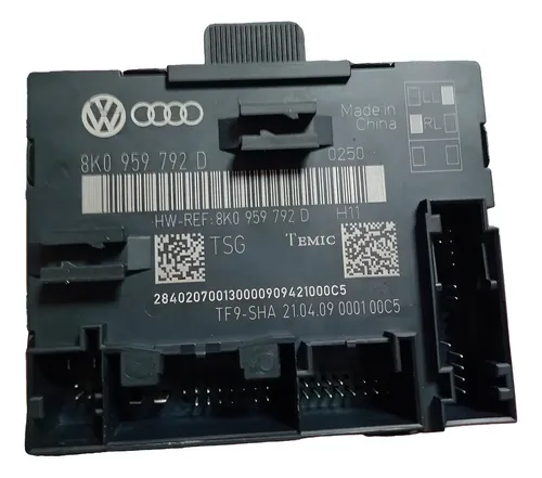 Modulo Vidro Eletrico Audi A4 2012 8k0959793d (92