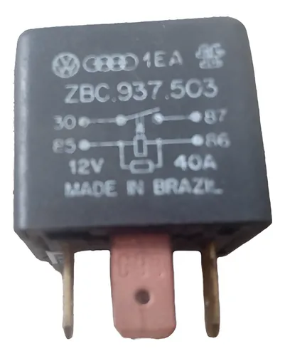 Relê Ventilador Auxiliar Gol Voyage Santana Fox Vw Zbc937503