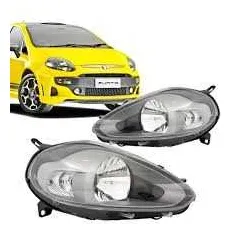 Par Farol Fiat Punto 13 A 16 Cromado Ambos Lados