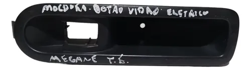 Moldura Botao Vidro Elétrico Traseiro Direito Renault Megane