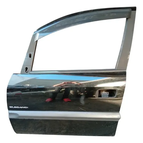 Porta Dianteira Esquerda Chevrolet Zafira Dianteira Esquerda Preto