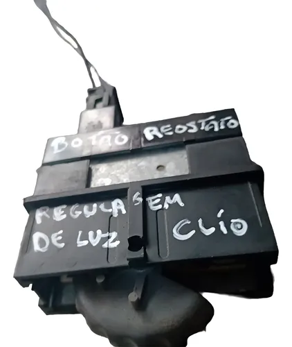 Botão Reostato Renault Clio 02 011 Cinza Cod.7700436111