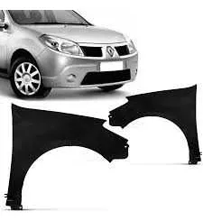 Paralama Renault Sandero 2008 A 2013 Lado Esquerdo