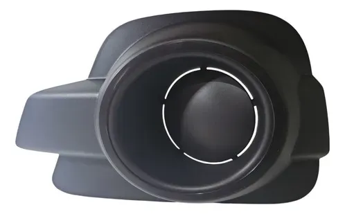 Grade Farol De Milha Renault Kwid Preto Direito