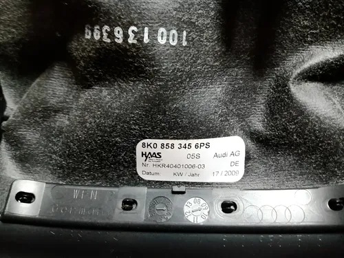 Acabamento Superior Volante Audi A4 2008 2011 8k0858345 1