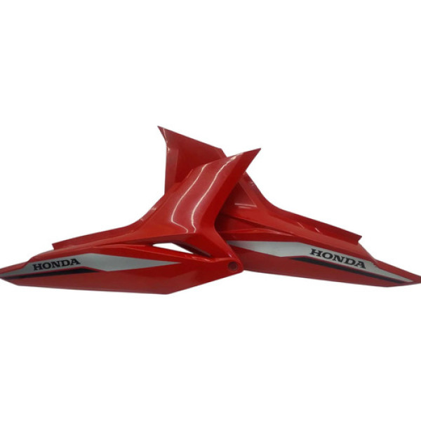 Par De Lateral Honda Bros 160 2022 A 2024 Original 27559 Vermelho