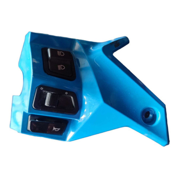 Carenagem Moldura Esquerdo Honda Elite 125 2019 Original Azul-turquesa