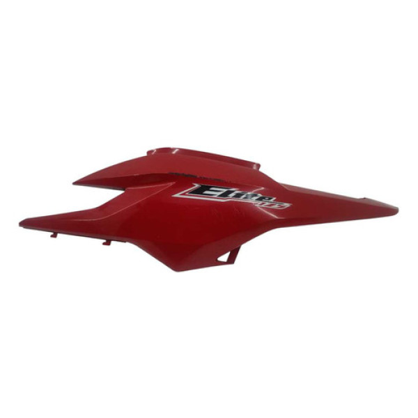Tampa Lateral Esquerda Detalhe Honda Elite 125 2019 Original Vermelho