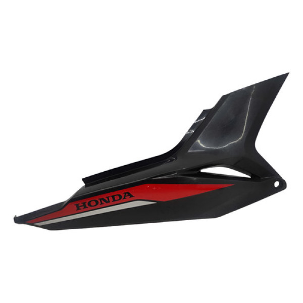Tampa Lateral Direita Honda Bros 160 2022 2024 Original Preto