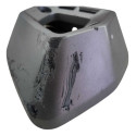  Carenagem Bocal Escapamento Honda Cb 300 Twister Original Prateado