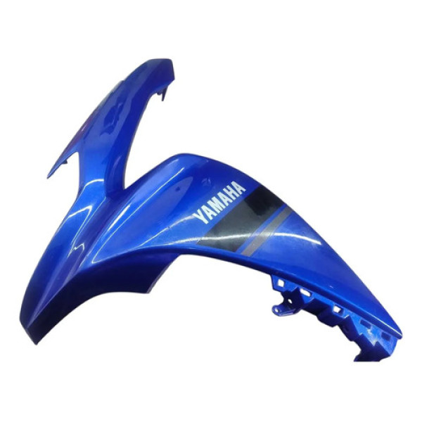 Carenagem Lateral Esquerdo Detalhe Yamaha Fluo 125 Original Azul